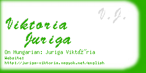 viktoria juriga business card